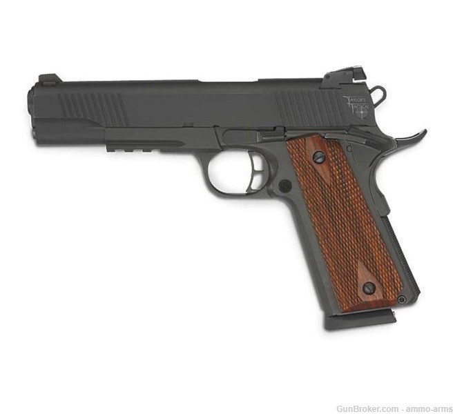 Taylor's & Co. Armscor Full Size Tactical 1911 .45 ACP 5" Parkerized 230007-img-1