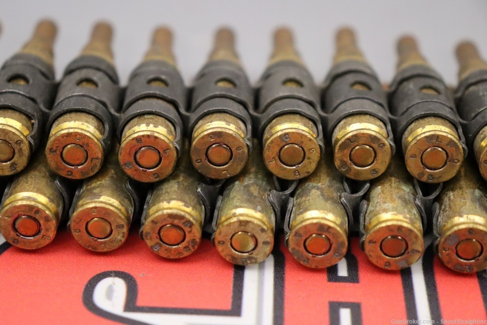 Lot O' One Belt of 7.62x51NATO BLANK Ammo on MG Links - "LC 83"- Headstamps-img-5