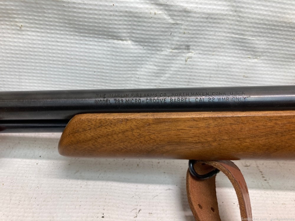 Marlin Model 783 .22 WMR Bolt Rifle Beautiful Condition-img-3