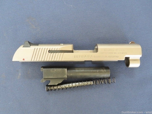 Bersa Mini 45 Firestorm Pistol Slide + Barrel & Recoil Parts Kit-img-3