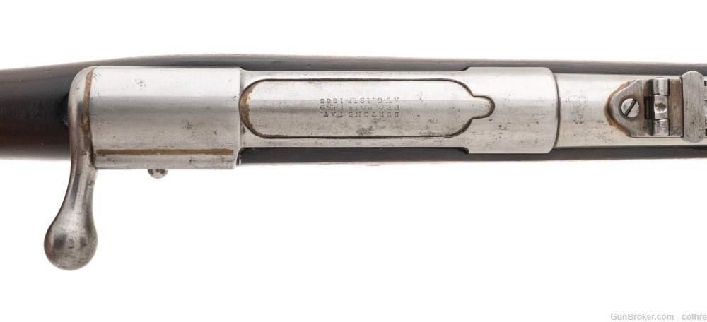 Rare Remington Burton Model 1868 single shot rifle .45 bottleneck (AL9618)-img-1