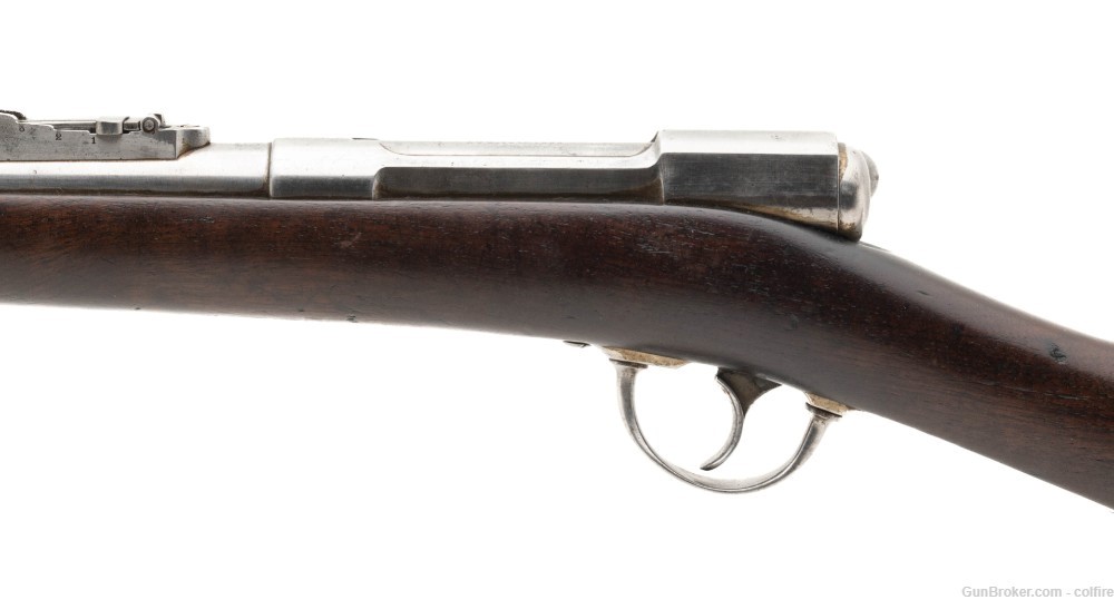 Rare Remington Burton Model 1868 single shot rifle .45 bottleneck (AL9618)-img-4