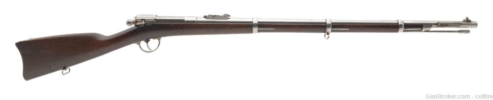 Rare Remington Burton Model 1868 single shot rifle .45 bottleneck (AL9618)-img-0