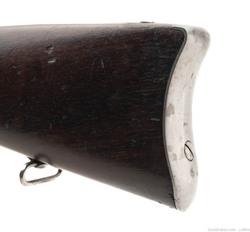 Rare Remington Burton Model 1868 single shot rifle .45 bottleneck (AL9618)-img-6