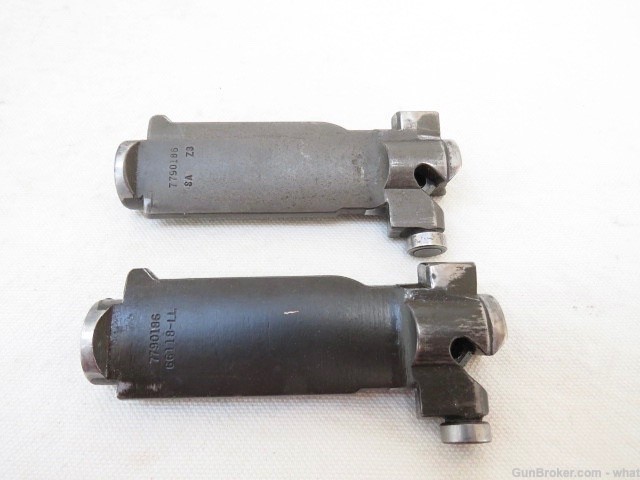2 USGI M14 Rifle Bolt Bodies One is SA Marked De-Mil for Display-img-0