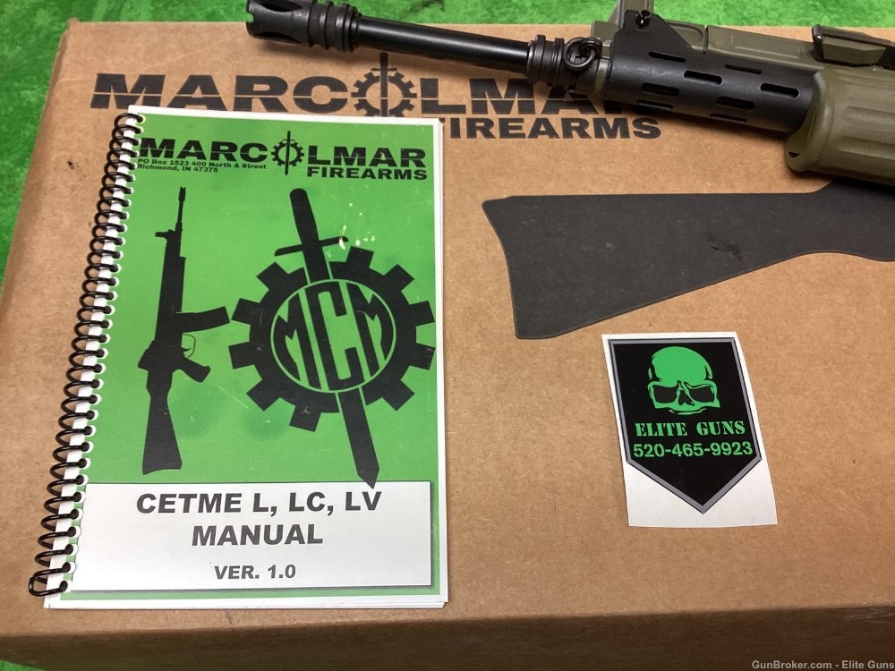 MARCOLMAR firearms Cetme L new in box 5.55 nato .223 -img-8