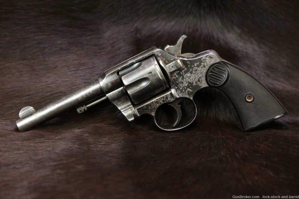 Colt Model 1903 New Navy 4 1/2" .32-20 WCF Double Action Revolver, 1907 C&R-img-3