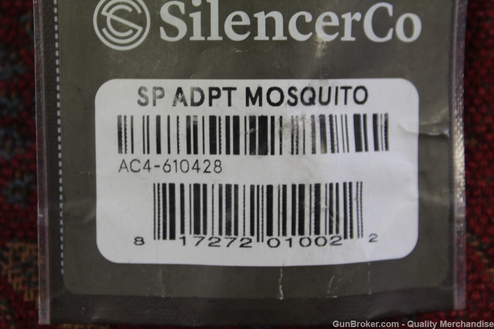 SilencerCo AC4 Rimfire Adapter Sig Mosquito .5x28 Steel-img-3