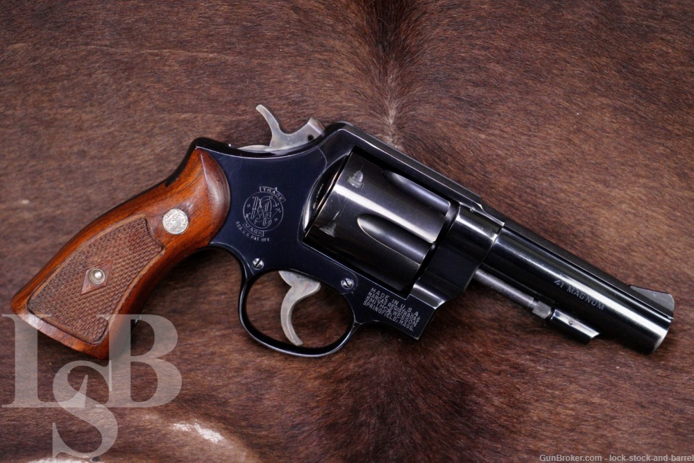 Smith & Wesson S&W Model 58 41 Magnum Military & Police 4" M&P Revolver C&R-img-0