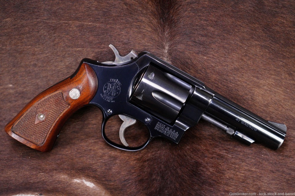 Smith & Wesson S&W Model 58 41 Magnum Military & Police 4" M&P Revolver C&R-img-2