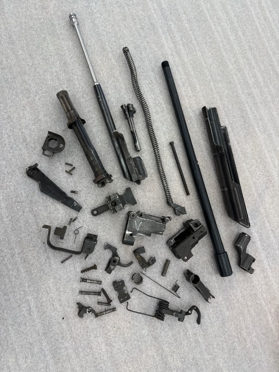 Ak parts kit #1, akm spare parts repair build kit 47 with barrel-img-0