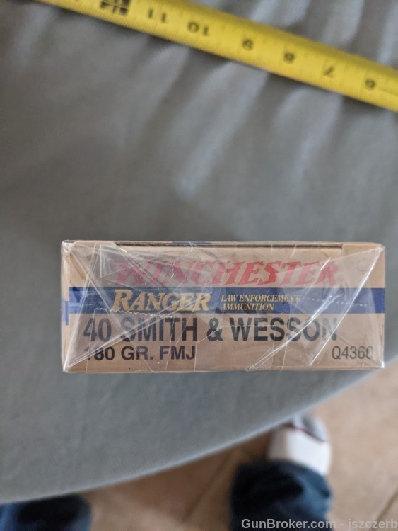 Winchester Law Enforcement 40 S&W 180gr FMJ-img-1