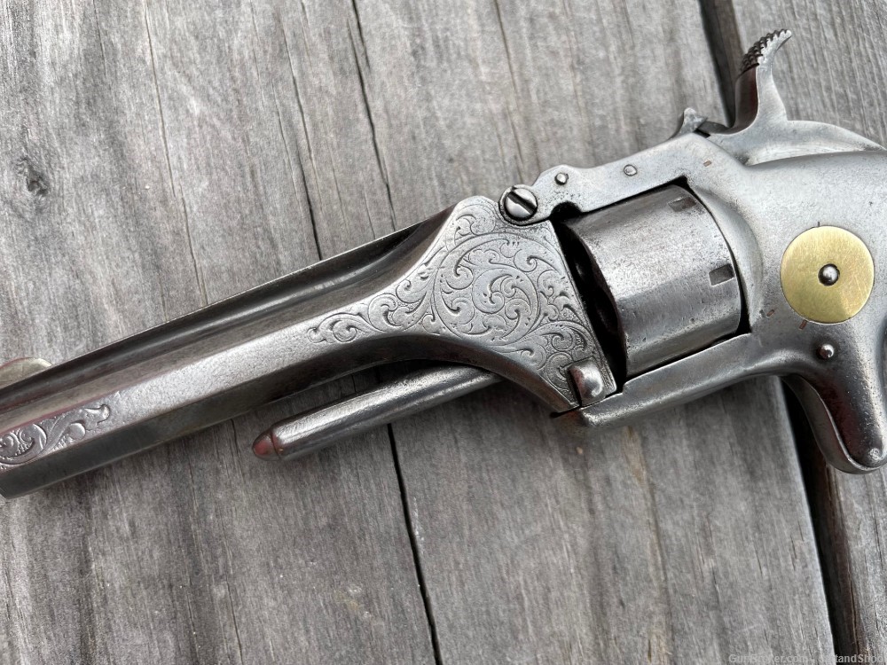 Manhattan 1st model engraved Revolver .22short-img-3