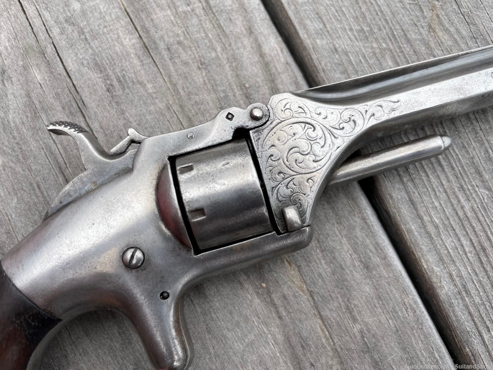Manhattan 1st model engraved Revolver .22short-img-10