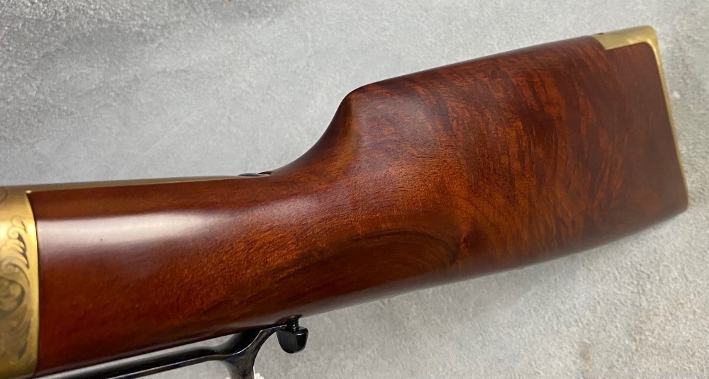 A. Uberti 1866 Deluxe Rifle 20" Round Bbl Engraved  Blue Walnut *NEW*-img-13