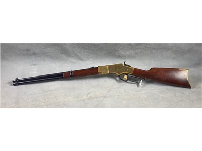 A. Uberti 1866 Deluxe Rifle 20" Round Bbl Engraved  Blue Walnut *NEW*