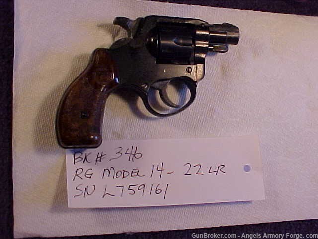 BK# 346 - RG Model 14 - 22 LR Revolver-img-2