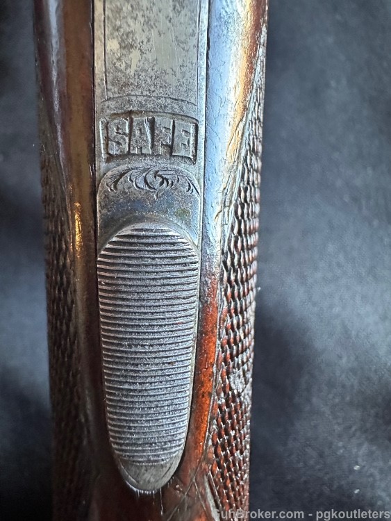 1921 William Cashmore Box Lock Side by Side 20 GA 28" Double Barrel Shotgun-img-19