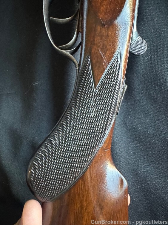 1921 William Cashmore Box Lock Side by Side 20 GA 28" Double Barrel Shotgun-img-11