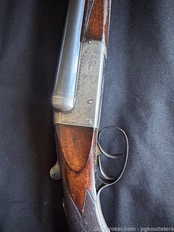 1921 William Cashmore Box Lock Side by Side 20 GA 28" Double Barrel Shotgun-img-18