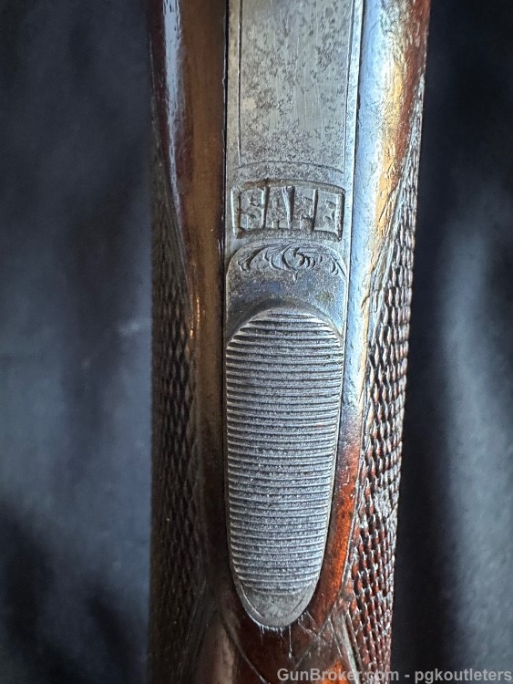1921 William Cashmore Box Lock Side by Side 20 GA 28" Double Barrel Shotgun-img-6
