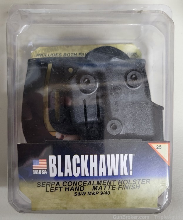 Blackhawk Serpa Smith & Wesson M&P 9/40 left hand 410525BK-L-img-0