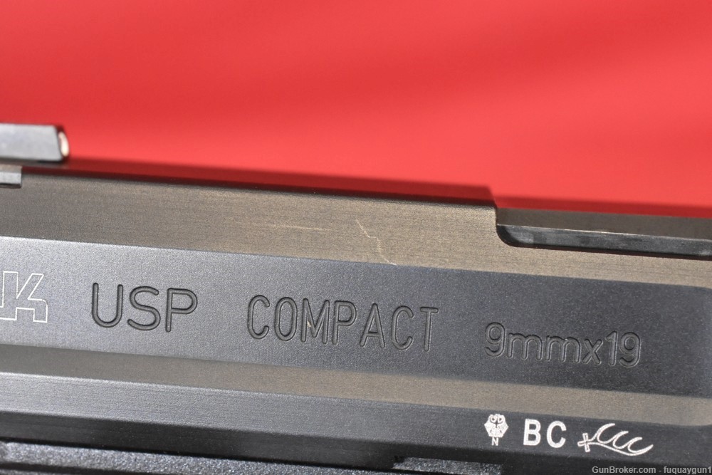 HK USP 9 V1 Compact 9mm 3.58" 13RD Night Sights USP9-img-16