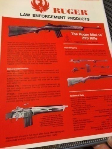 1978 Brochure of RUGER Law Enforcement products-img-0
