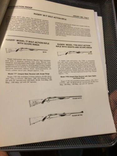 CATALOG  OF    RUGER  REPRODUCTION  PROOFS-img-1