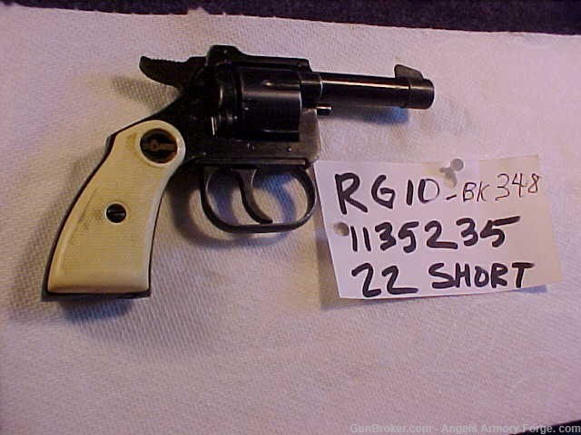 BK# 348 - RG Model 10 - 22 Short Revolver-img-3