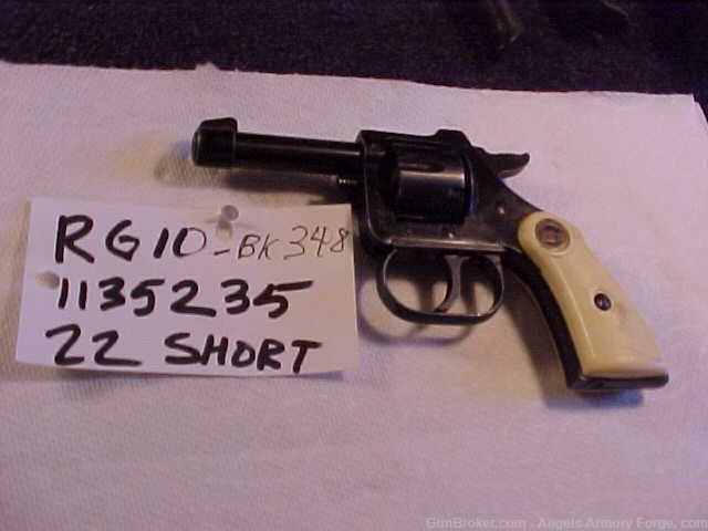 BK# 348 - RG Model 10 - 22 Short Revolver-img-1