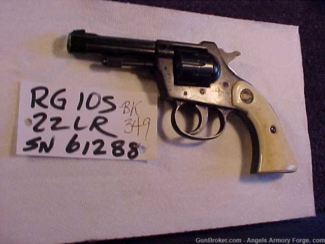 BK# 349 - RG Model 10S - 22 LR Revolver-img-1