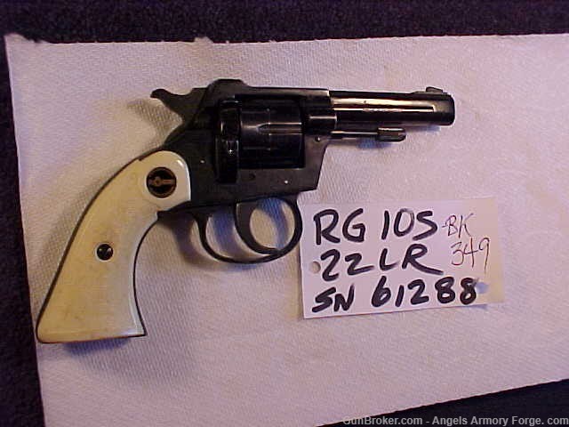 BK# 349 - RG Model 10S - 22 LR Revolver-img-3