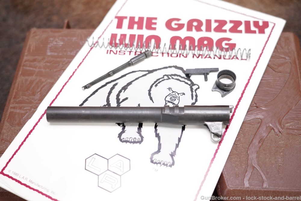 L.A.R. Manufacturing LAR Grizzly Mark II Mk 2 .45 Win Mag 6.5" Pistol, 1986-img-21