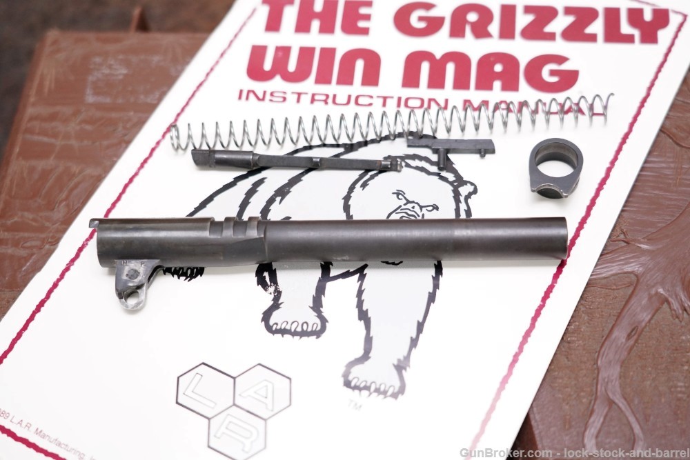 L.A.R. Manufacturing LAR Grizzly Mark II Mk 2 .45 Win Mag 6.5" Pistol, 1986-img-20