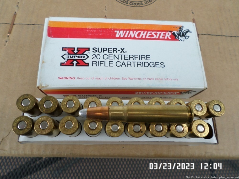 Winchester Super-X 358 Winchester ammo 3 boxes 59 rds 200 grain SilverTip-img-1