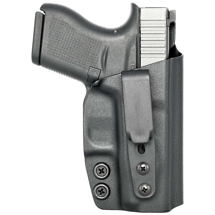 Tuckable IWB Holster fits: Glock 43X Black / Right Hand (w/Full Sweatguard)-img-0