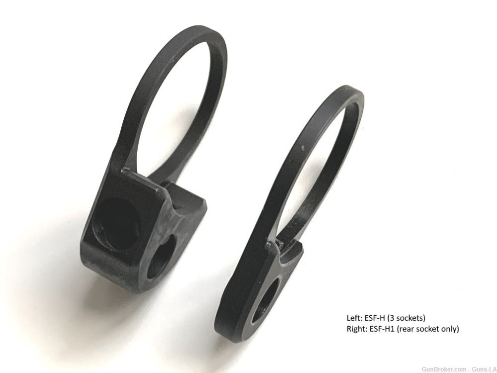 FORWARD CONTROLS DESIGN ESF-H End Plate Sling Adapter Heavy - DLC Black-img-2