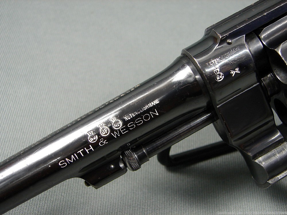 S&W Hand Ejector MKII 2nd Model 455 cal 6.5" Non-British All Matching 1916-img-9
