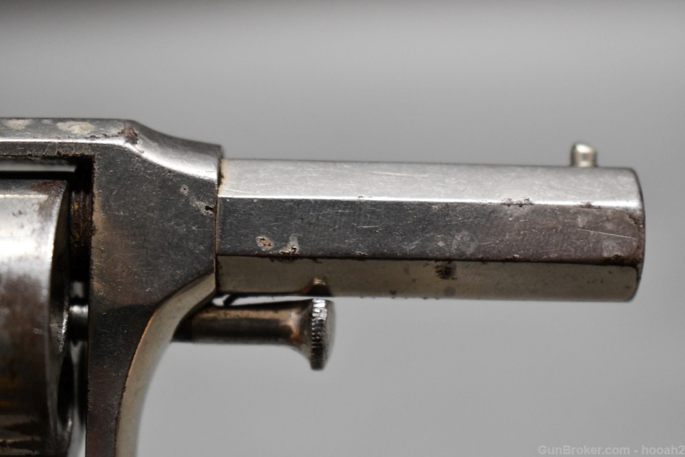 Antique Remington Rider Pocket Cartridge Revolver 2" 32 Rimfire Nickel-img-7