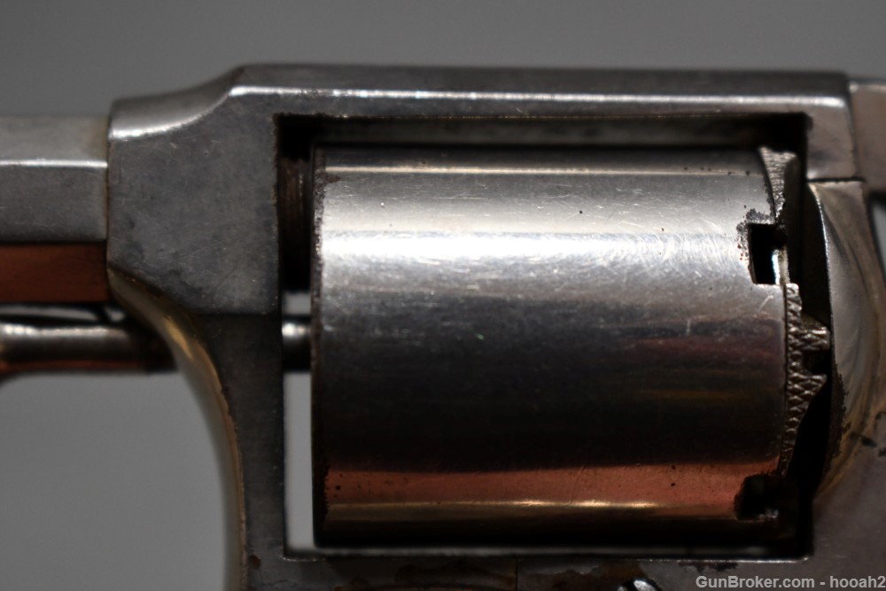 Antique Remington Rider Pocket Cartridge Revolver 2" 32 Rimfire Nickel-img-12