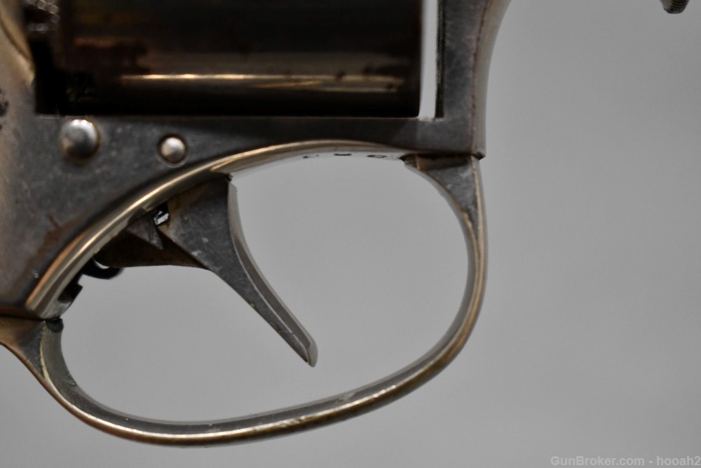 Antique Remington Rider Pocket Cartridge Revolver 2" 32 Rimfire Nickel-img-5