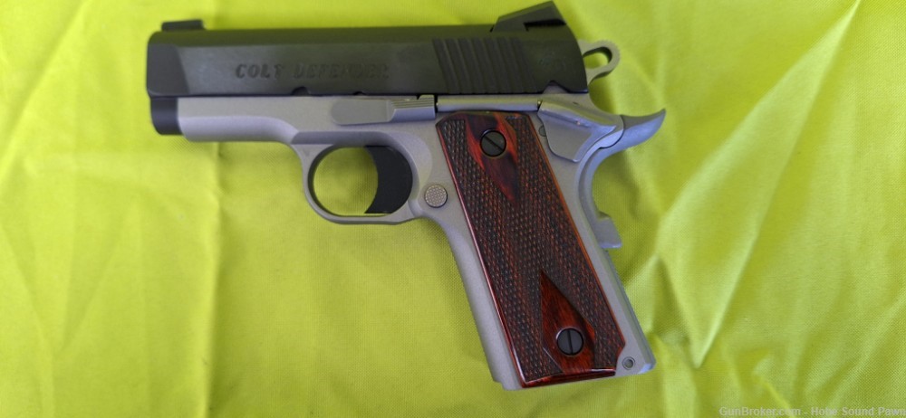 COLT DEFENDER .45ACP WITH BOX AND PAPERS-img-3