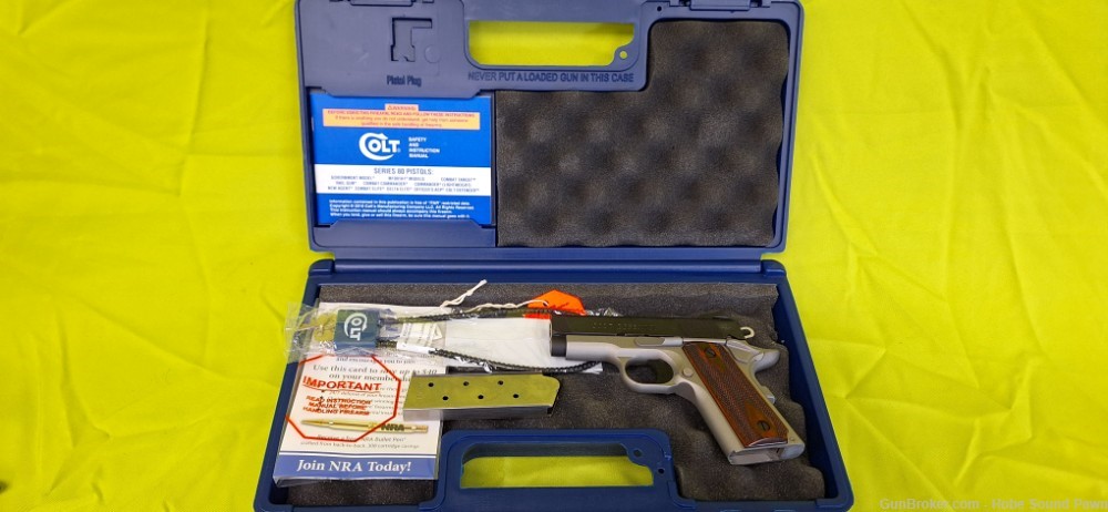 COLT DEFENDER .45ACP WITH BOX AND PAPERS-img-0