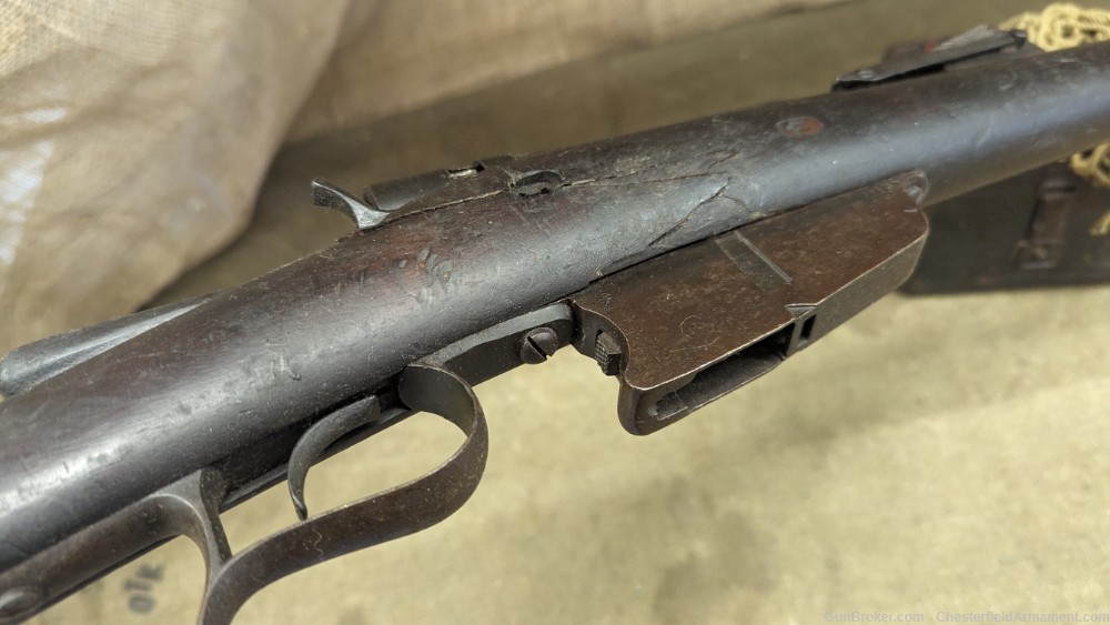 M1870/87/15 Italian Vetterli rifle 6.5mm Carcano antique *Parts gun*-img-9