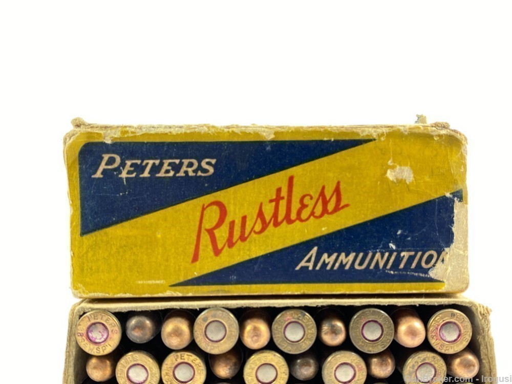 Peters .38 Special Metal Point Bullet Vintage FULL Box-img-1