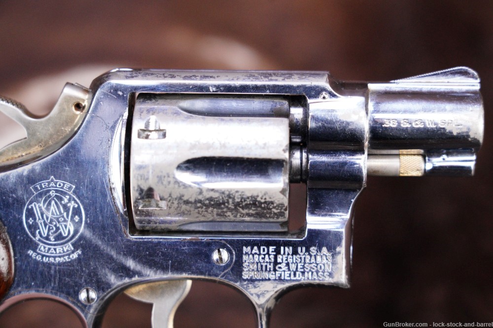 Smith & Wesson S&W Model 10 No Dash 2" .38 Special Revolver, 1960 C&R-img-7