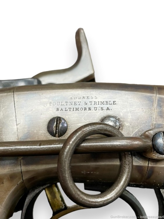 Civil War Smith's Top Break Flintlock Black Powder Carbine-img-2