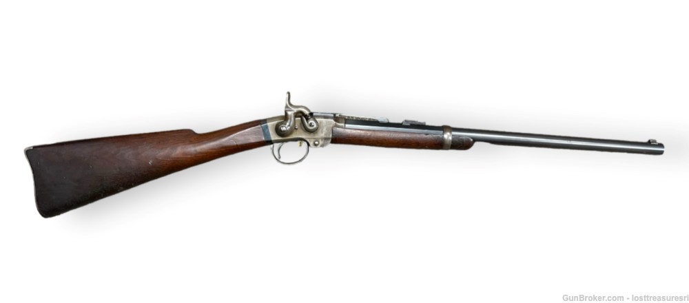 Civil War Smith's Top Break Flintlock Black Powder Carbine-img-7