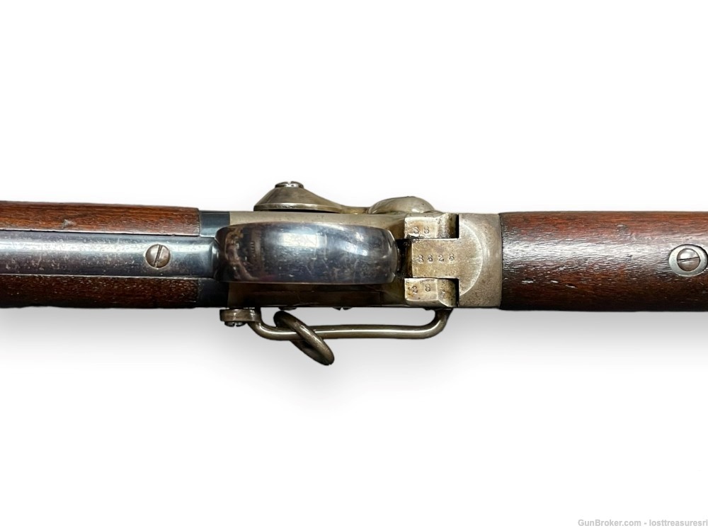 Civil War Smith's Top Break Flintlock Black Powder Carbine-img-17